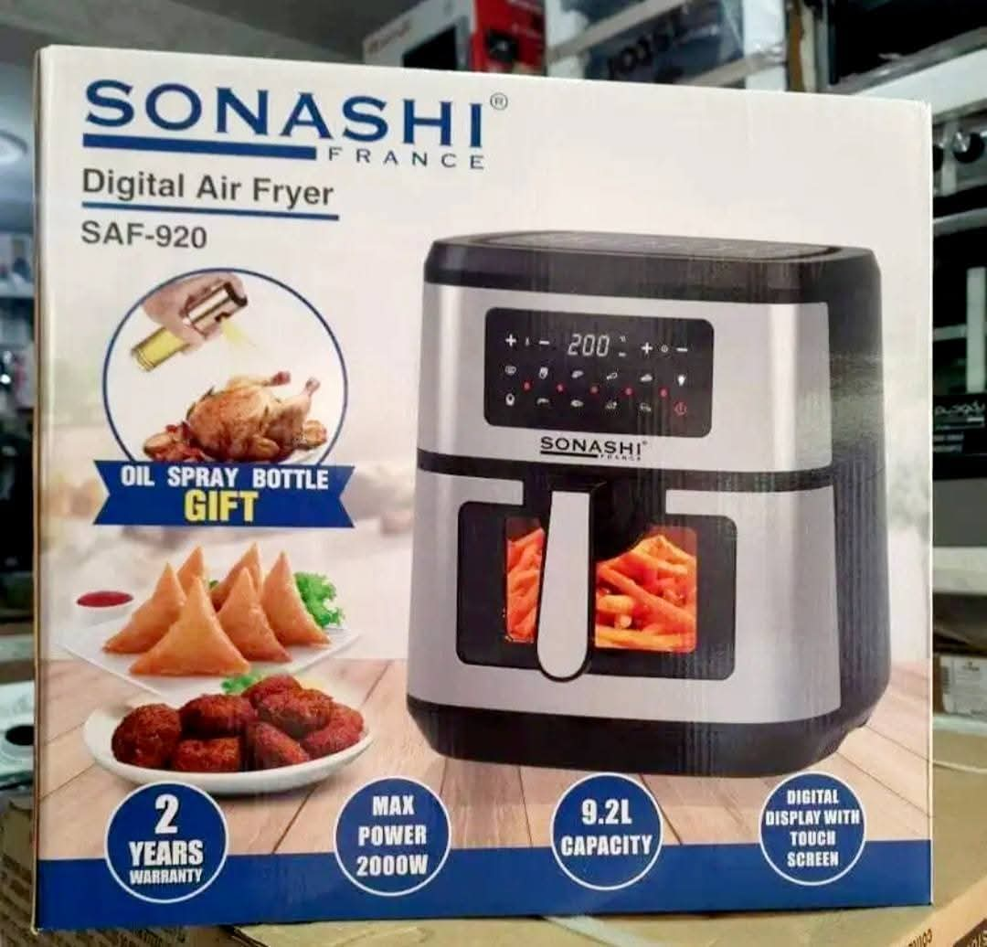 مقلاة هوائية سوناشي 9.2ل _air fryer sonachi 9.2l